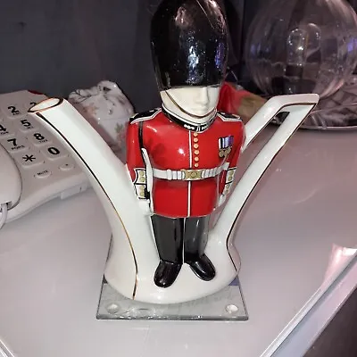 Buy 019 Vintage James Sadler  Guardsmen Novelty Tea Pot • 29£