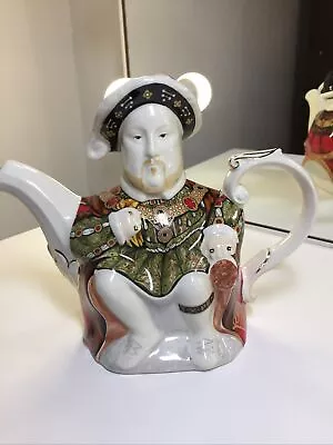 Buy James Sadler King Henry Viii Glass Teapot • 115£