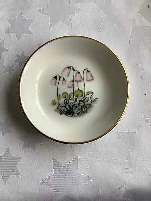 Buy Royal Worcester Bone China Small Floral Foxgloves Trinket Dish  10cm In Diameter • 3£