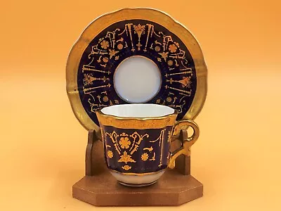 Buy Limoges Porcelain Miniature Decorative / Cabinet Display Cup & Saucer Duo. • 49.95£