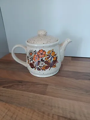 Buy Sadler Teapot 70’s Harvest Pottery Ceramics England Stamped Retro 4 Cup • 10£
