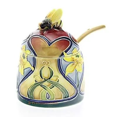 Buy Old Tupton Ware - Daffodil Design - Honey Pot And Spoon TW6549 • 26.95£