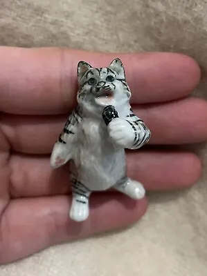 Buy Beswick Porcelain Miniature Vintage Cat Band Kitten Ornament Figurine Singing GC • 22.99£