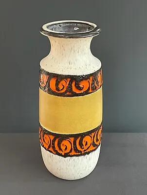 Buy West German Vintage Floor Vase By Scheurich • 79£