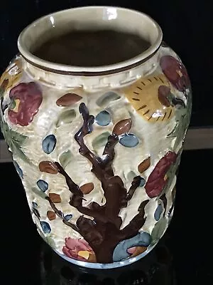 Buy Vintage ‘Indian Tree’ HJ Wood Staffordshire Handpainted Vase Very Good Condition • 12.75£