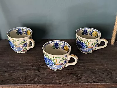 Buy Vintage Mason's Regency Ironstone Set Of 3 Miniature Cups Beautifully Decorative • 15£
