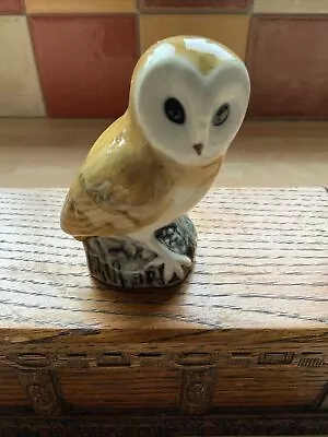 Buy Quail Pottery Ceramic Tawny Owl Figure Vintage 3” Hand Painted • 8.99£