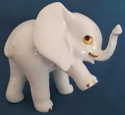Buy Royal Osborne Elephant Gold Tusks Bone China Wildlife Figurine Tmr 3772 • 35£