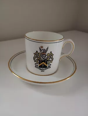 Buy Very Rare Vintage Royal Crown Derby Bone China Cup & Saucer 1953.. Unique Design • 15£