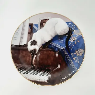 Buy The Franklin Mint Heirloom Siamese Plate Fine Porcelain Limited Edition Signed  • 7£