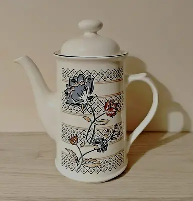Buy  Vintage Boots Camargue Large Coffee Pot Cross Hatching Superb Condition • 7.50£