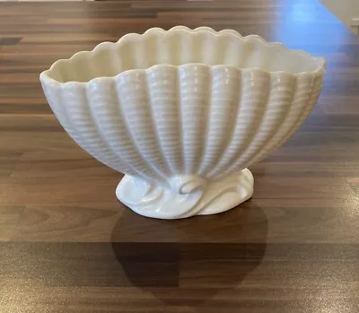 Buy Vintage SylvaC Clam Shell Off White Shell Shaped Vase • 22£