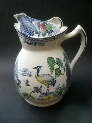 Buy Woods Bursley Ware Cosy Teapot Integral Strainer Manchu Pattern Blue & White 30s • 120£