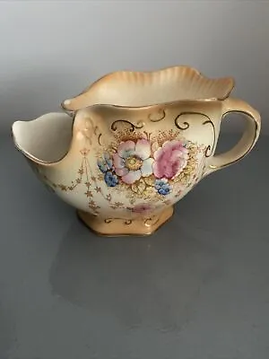 Buy Vintage Crown Devon Pottery Shaving Mug - Floral Design • 23£