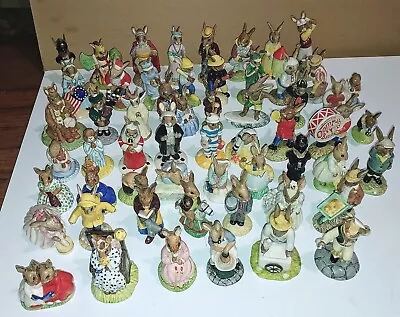 Buy 56 Royal Doulton Bunnykins Figurines England Excellent My Entire Collection Lot • 755.99£