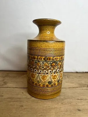 Buy Vintage 1960's Denby Pottery Vase David Yorath Minaret Signed - 9  Good Cond • 48£