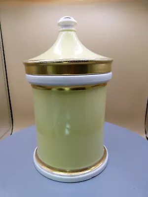 Buy Kirkham Pottery Lidded Ceramic Reprodution Apothecary Style Jar • 20£