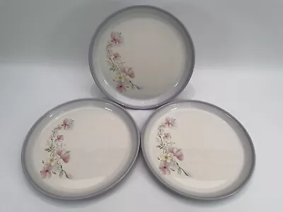 Buy Hornsea Pottery Lancaster Vitramic Country Blossom Set Of 3 Dinner Plates • 19.99£