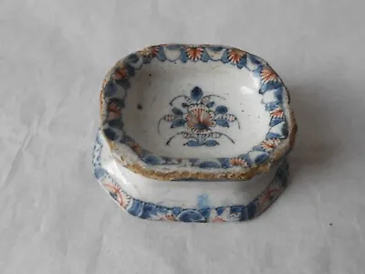 Buy Antique Ceramic Dutch Delft Or France Saleron. Pottery. XVIII Th. Salt Shaker..c • 46.80£