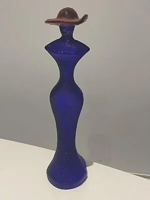 Buy Kosta Boda, Kjell Engman Figurine Catwalk Blue Glass Swedish Collectable • 125£