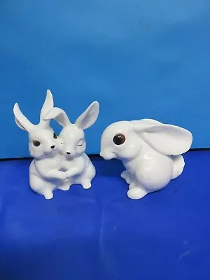 Buy Pair Of  White  Rabbits • 3.99£