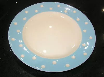 Buy T G Green Cornishware Cornish Baby Blue Pottery Domino 9  Plate Made In England • 13.50£