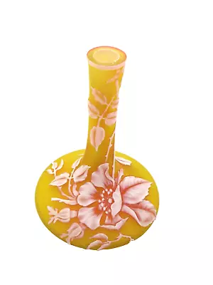 Buy Antique Thomas Webb Tri Coloured Cameo Glass Diminutive Size Cabinet Vase • 82£