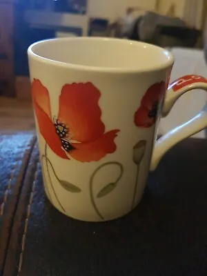 Buy Arthur Wood Red Poppy Tea Coffee Mug Designed By Jeanne McDougall England 2002 • 9.90£