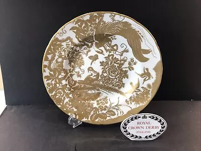 Buy Royal Crown Derby Gold Aves 26.5 Cm Dinner Plate-First Quality • 99£