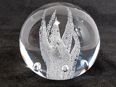 Buy VICKE LINDSTRAND Seaweed Bubble Tendrils Paperweight For KOSTA BODA Rare Vintage • 58.50£