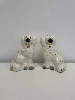 Buy Two Vintage Beswick Wally Dogs1950s Ceramic Spaniel Dog Mantlepiece Ornaments • 25£