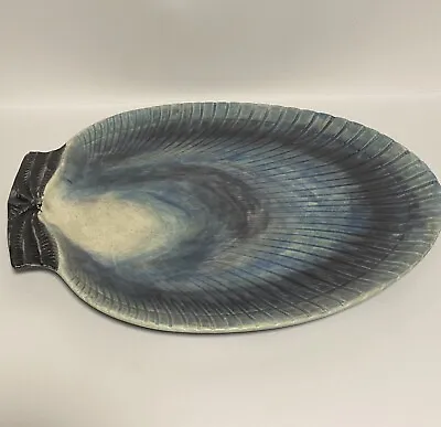 Buy Scallop Shell Casa Pupo Pottery Portugal Oyster Platter 13 X 10 1/2  Numbered • 26.55£