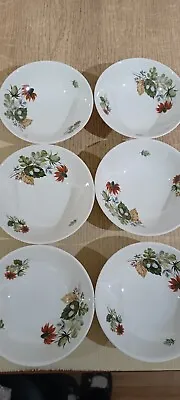 Buy Floral Bowls Pangborne Ridgway Ironstone Made In Staffordshire England • 18£