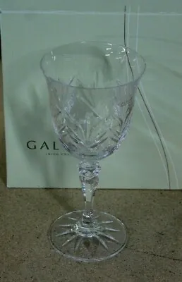 Buy 4 Galway Irish Crystal Glass KYLEMORE WINE GOBLET Lead Crystal NIB • 47.32£