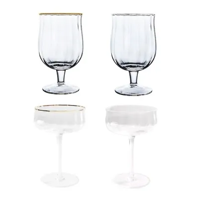 Buy Party Glassware Glass Material For Elegant Drinking Experience And Home Decors • 9.96£