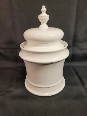 Buy Vintage Mancer Mancioli Raymor Pottery White Chess Covered Jar • 47.40£