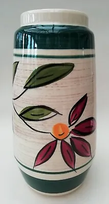 Buy Vintage Bay Keramik West German Vase Hand Painted Floral Pattern 635-25 • 29.99£