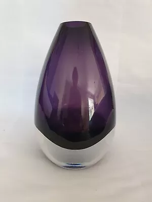 Buy Large Riihimaki/Riihimaen  Purple Ovoid Vase. • 49£