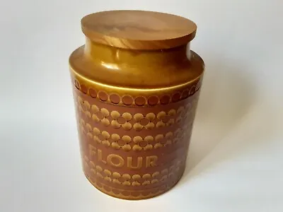 Buy Vintage Hornsea Saffron Large Flour Storage Jar 1970s • 18.99£
