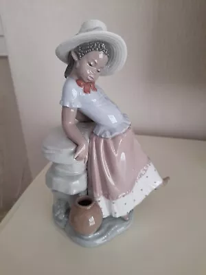 Buy Vintage Lladro 9  Figurine 5158  A Step In Time  Black Legacy Collection 80s VGC • 55£