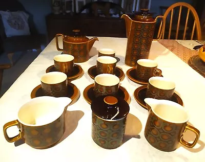 Buy Hornsea Pottery Bronte Vintage 1970's Collection Used In Excellent Condition. • 68£