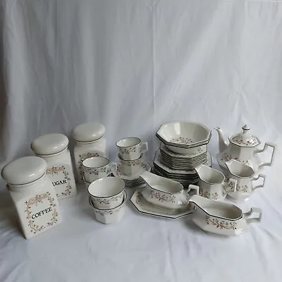 Buy Johnson Brothers Vintage 1980s Eternal Beau China Tea Set • 8.50£