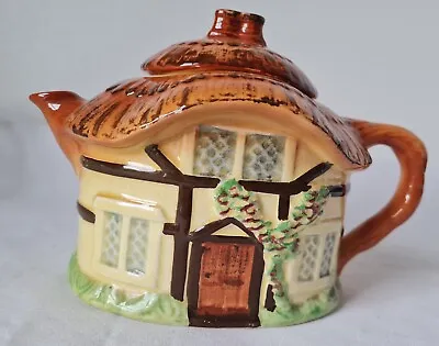 Buy Vintage Burlington Ware Devon Cobb Cottage Tea Pot. • 8.50£