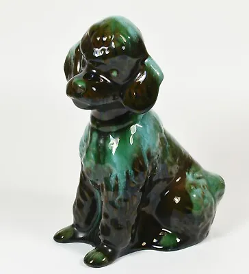 Buy Very Cute Large Blue Mountain Pottery Poodle Figure • 27.54£