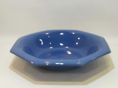 Buy William Moorcroft Rare Powder Blue Large Octagonal Shape Bowl - Circa 1920's • 120£