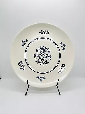 Buy Sheffield Provincial Dinnerware 12” Plate USA Made Blue On White B5 • 14.23£