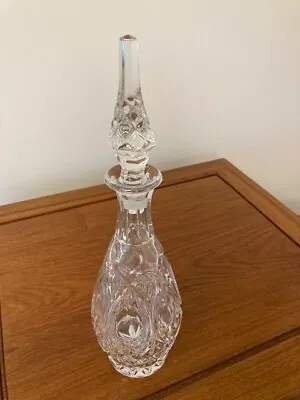 Buy Wine Decanter Cut Glass With Stopper - 16  Tall. • 5£