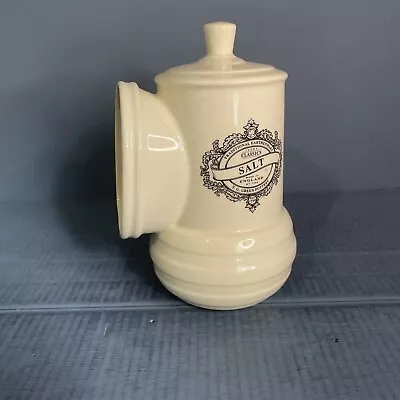 Buy Vintage T G Green Pottery Salt Pig Cloverleaf Ivory Classics Open Salt H22cm • 22.50£