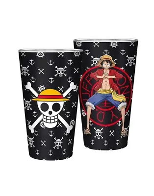 Buy One Piece Luffy Large Tumbler Drinking Glass | Officially Licensed • 13.49£