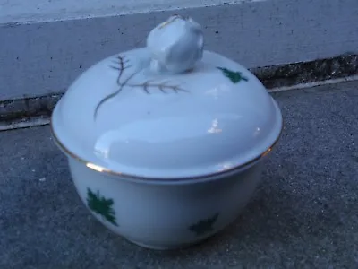 Buy Vintage Frustenburg Meissen Germany Continental Porcelain China Sugar Bowl & Lid • 4.95£